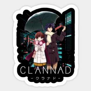 Classic Photo Characters Clannad Japanese Anime Sticker